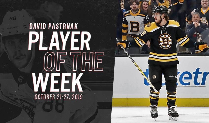 Player of the Week | David Pastrnak