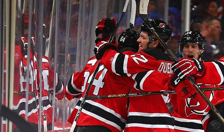 Blandisi and Quenneville having devil of a time in Jersey