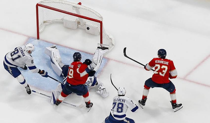 Verhaeghe’s ‘clutch’ gene comes through again with Game 2 OT goal