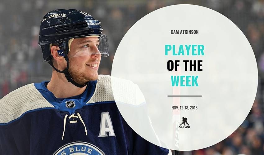 Player of the Week | Cam Atkinson | The Home Of The Players | NHLPA.com