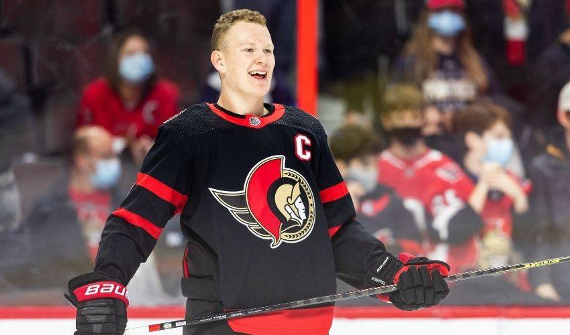 Brady Tkachuk on being named captain, staying true to himself and putting the team first