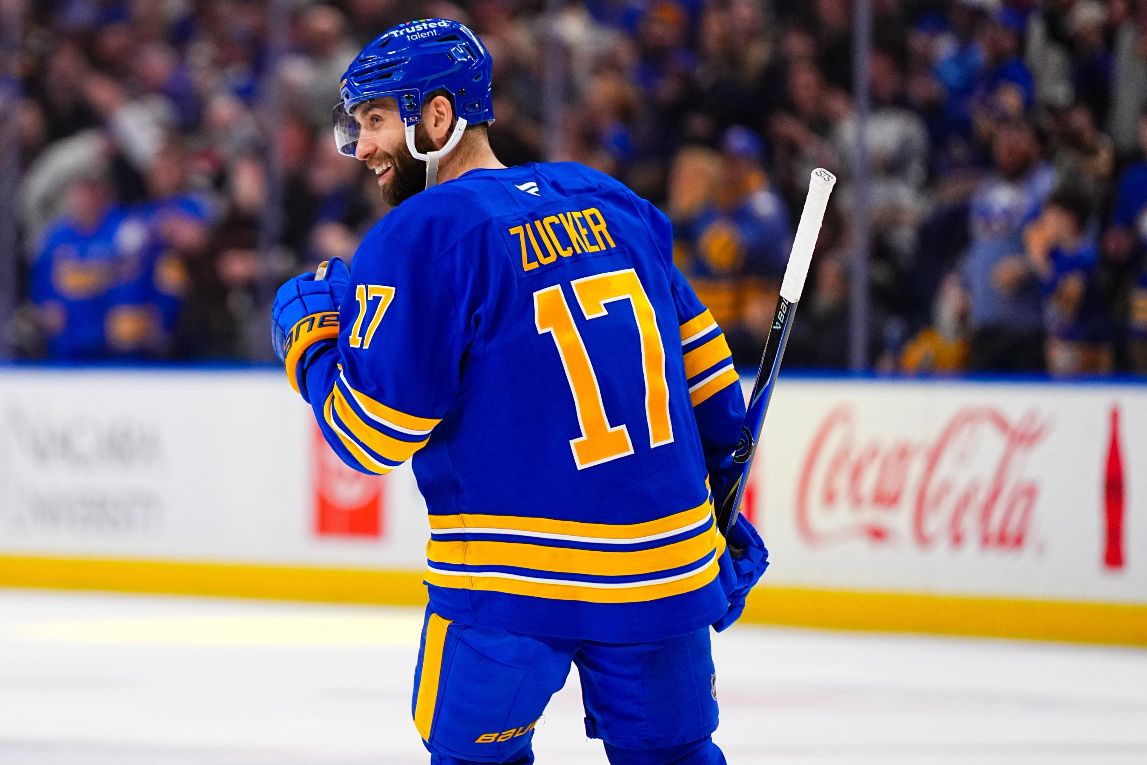 Jason Zucker Buffalo Sabres 