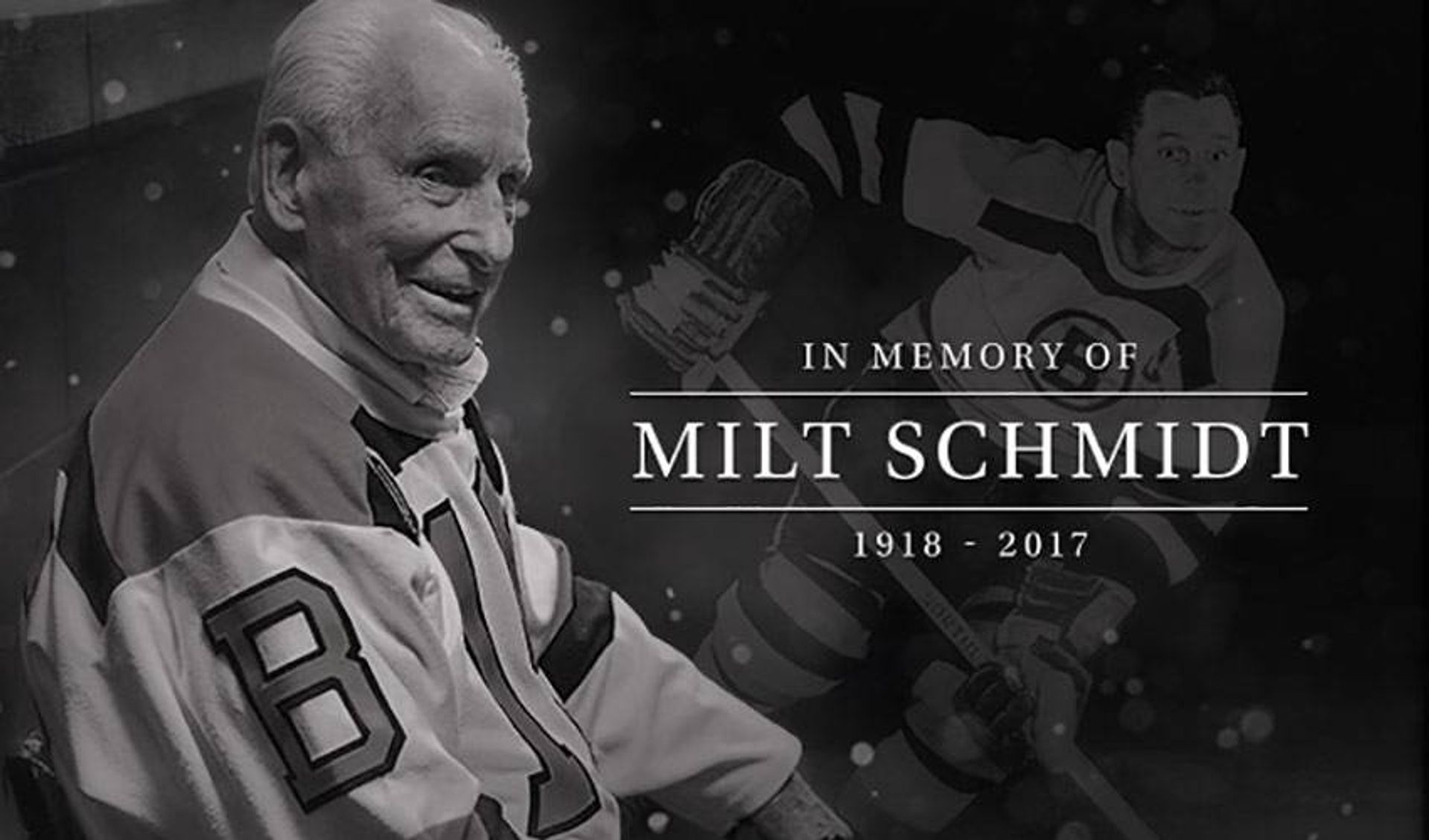 Bruins legend Milt Schmidt passes away