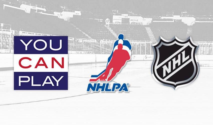 NATIONAL HOCKEY LEAGUE, NATIONAL HOCKEY LEAGUE PLAYERS’ ASSOCIATION ANNOUNCE PARTNERSHIP WITH YOU CAN PLAY