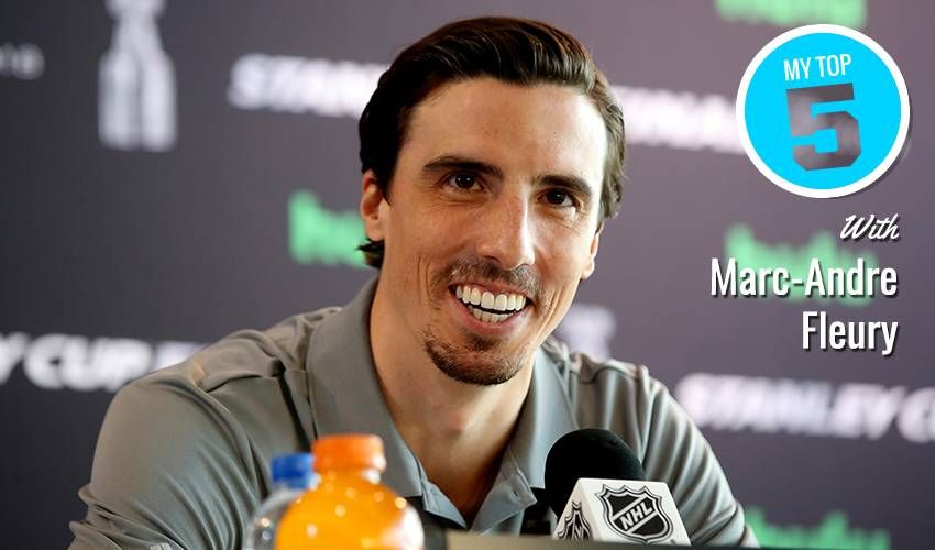 My Top 5 | Marc-Andre Fleury