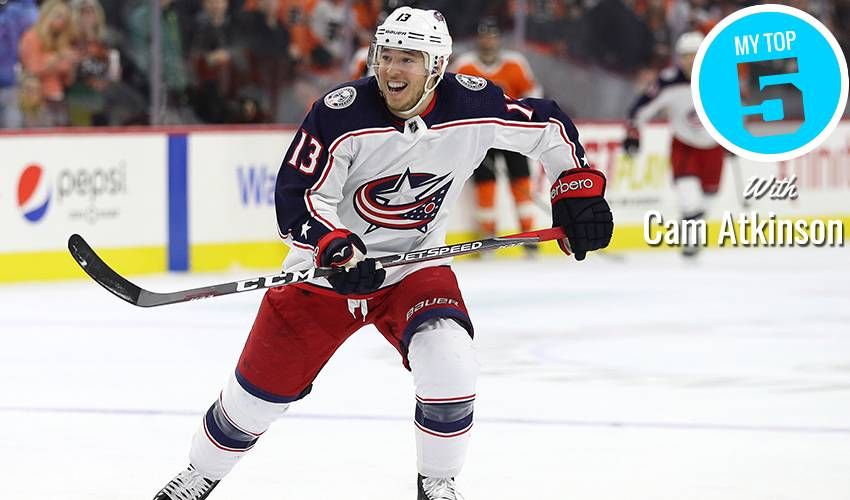 My Top 5 | Cam Atkinson | The Home Of The Players | NHLPA.com