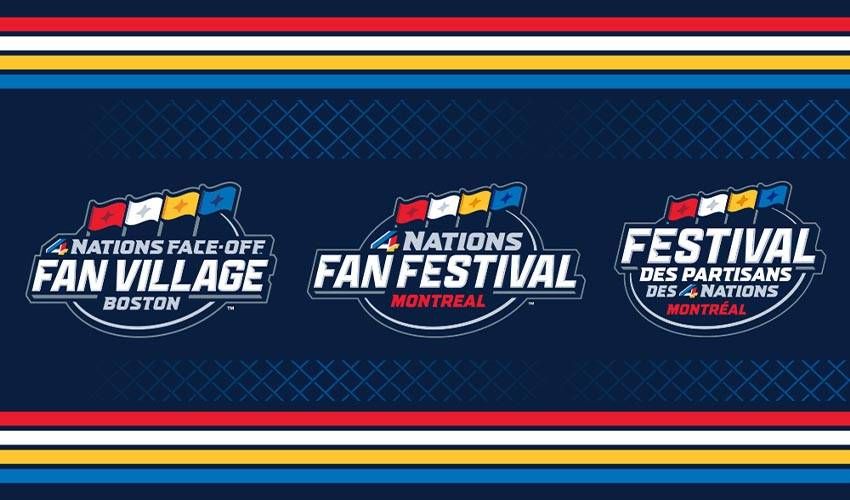 NHL and NHLPA to hold free fan festivals in Boston and Montreal for 4 Nations Face-Off™