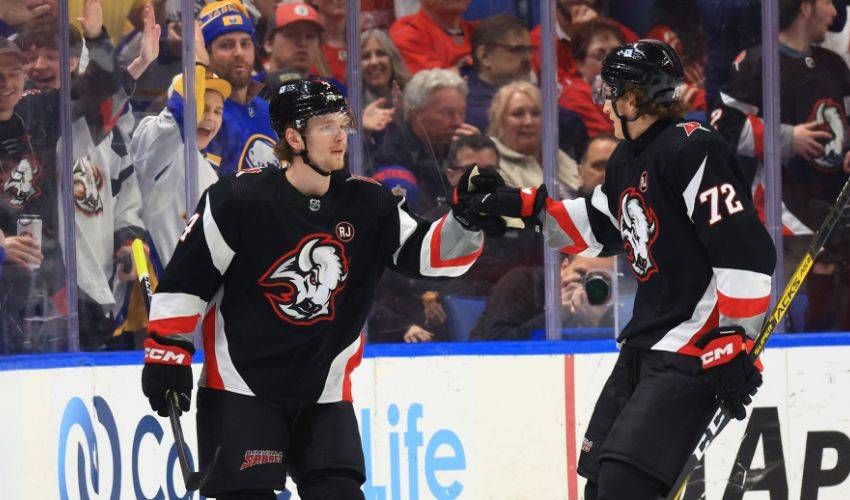 “Like he’s been here since the first day of the season,” Byram quickly fitting in