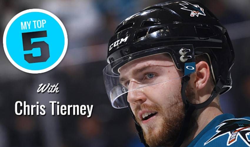 My Top 5 | Chris Tierney