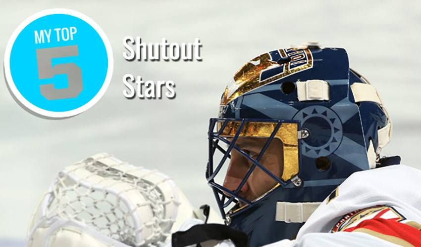 My Top 5 | Shutout Stars