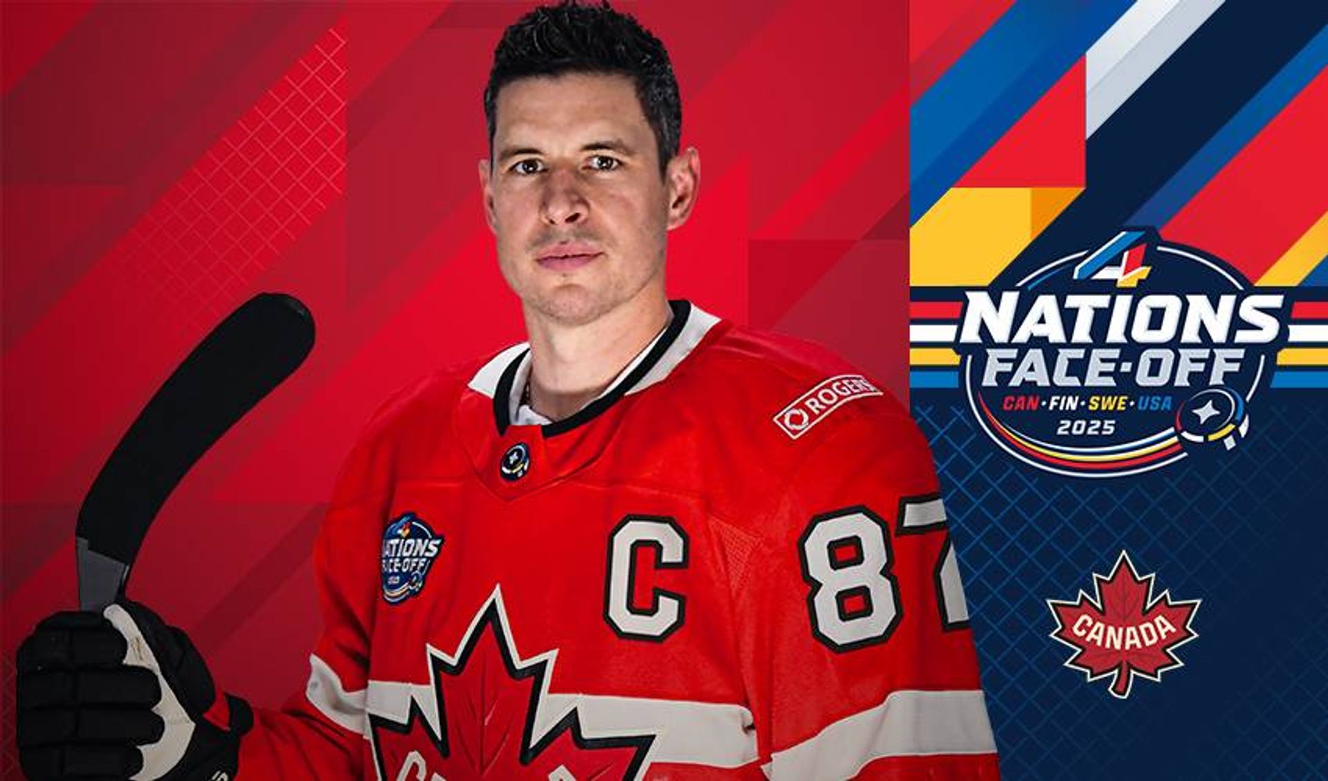 Sidney Crosby to captain Team Canada at 4 Nations Face-Off