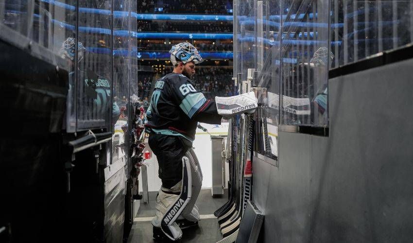 Meet Chris Driedger, professional goaltender and film maker