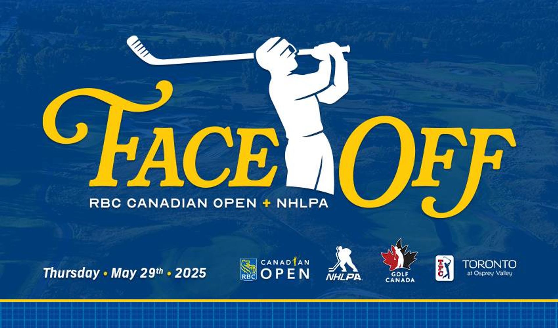 Golf Canada and NHLPA announce The Inaugural RBC Canadian Open/NHLPA Faceoff