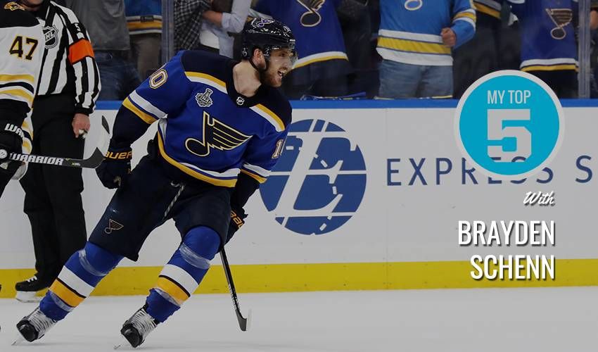 My Top 5 | Brayden Schenn