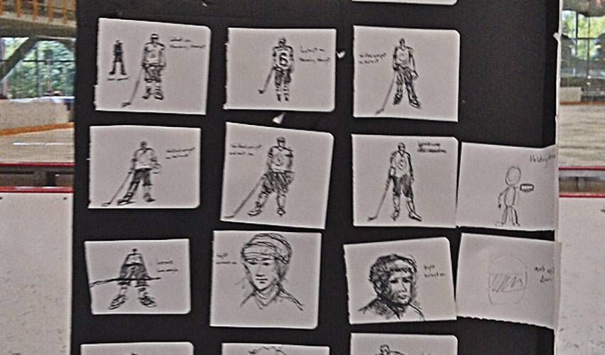 Behind-the-Scenes of the Verizon NHL GameCentre Commercials