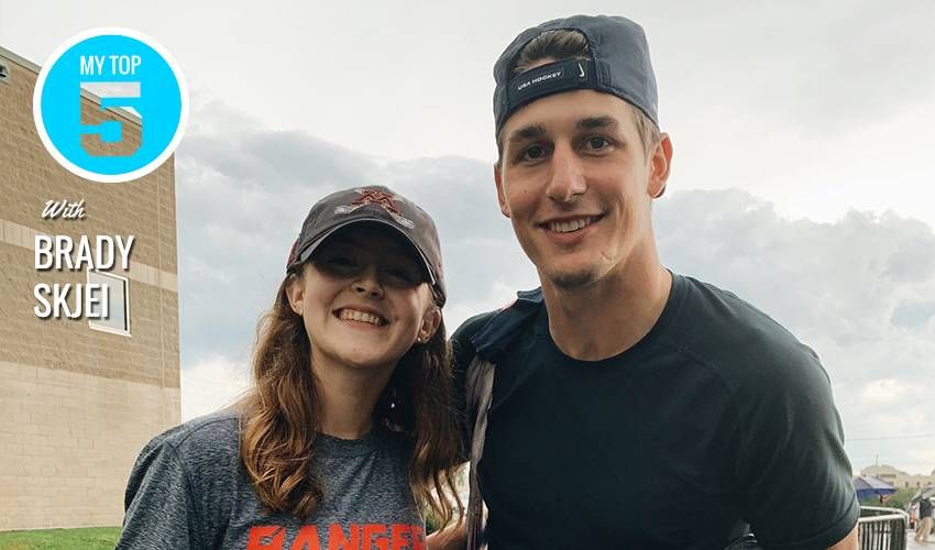 My Top 5 | Brady Skjei