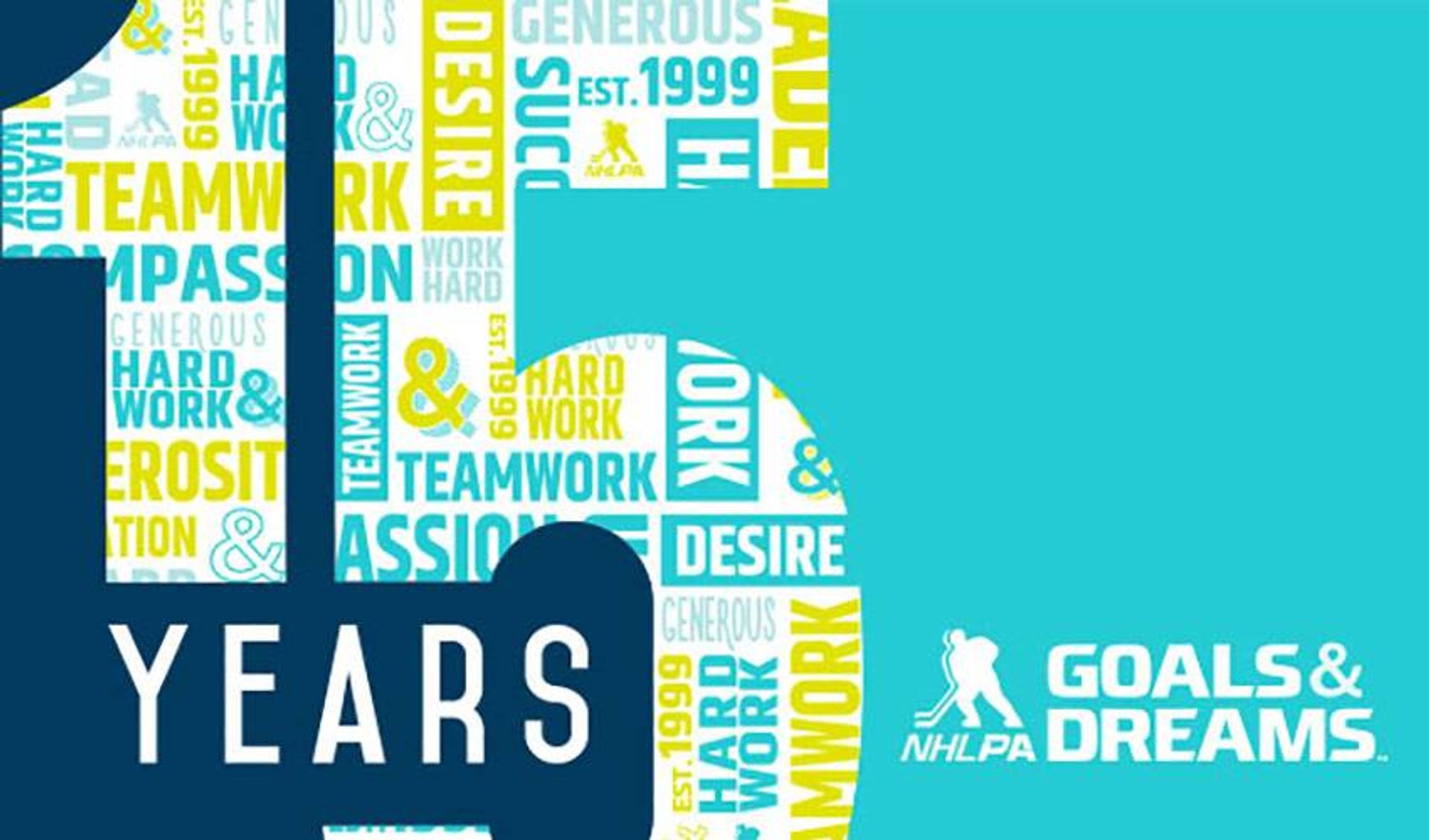 15TH ANNIVERSARY: NHLPA GOALS & DREAMS FUND