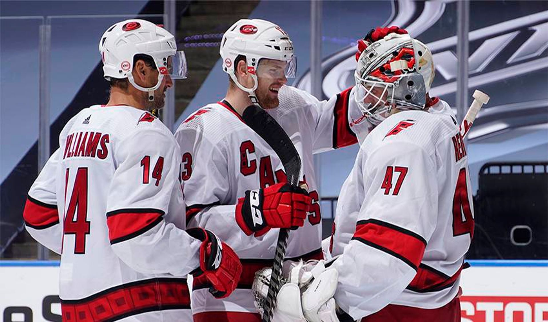 From a couch in Kelowna to NHL ice in Toronto, James and April Reimer still in sync