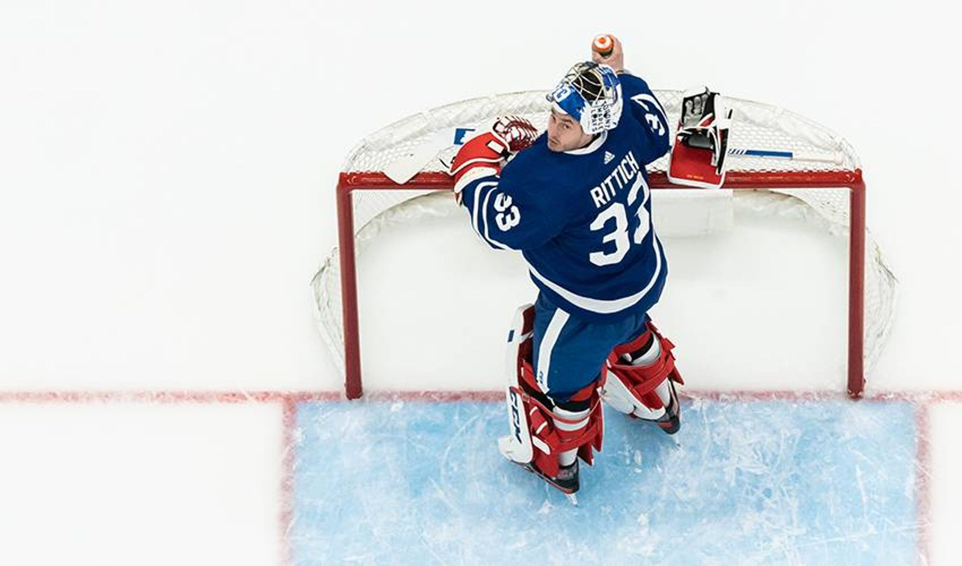 Rittich's surprise makes young fan's day