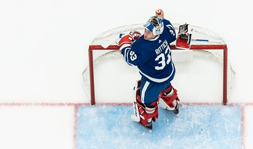 Rittich's surprise makes young fan's day