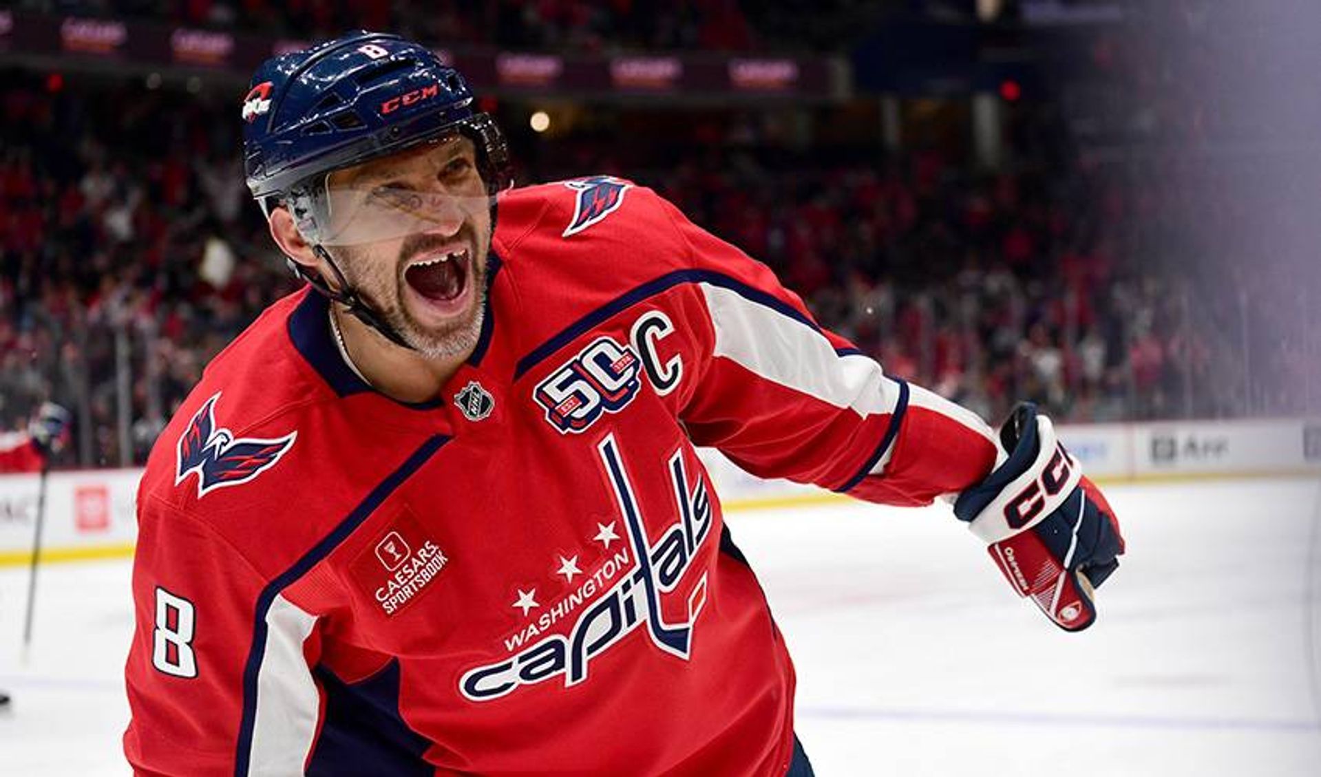 On the brink of NHL history, Ovechkin’s off-ice presence is equally incredible