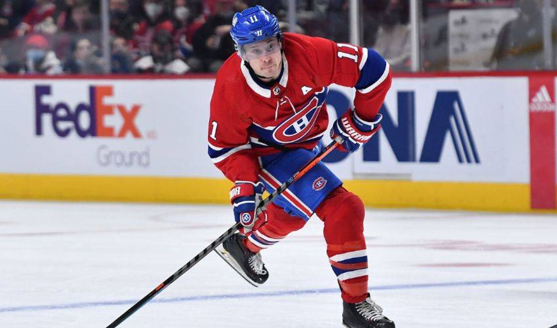 Brendan Gallagher showcases his game on the diamond for a good cause