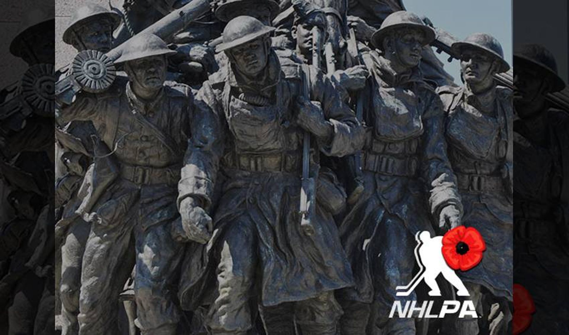 Players Honour Military Members