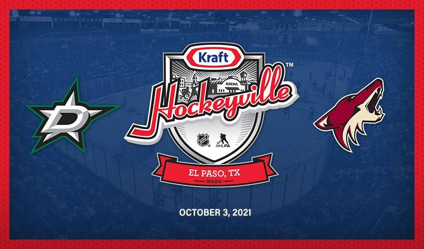 Kraft Hockeyville USA 2020 to feature Arizona Coyotes and Dallas Stars in NHL preseason matchup