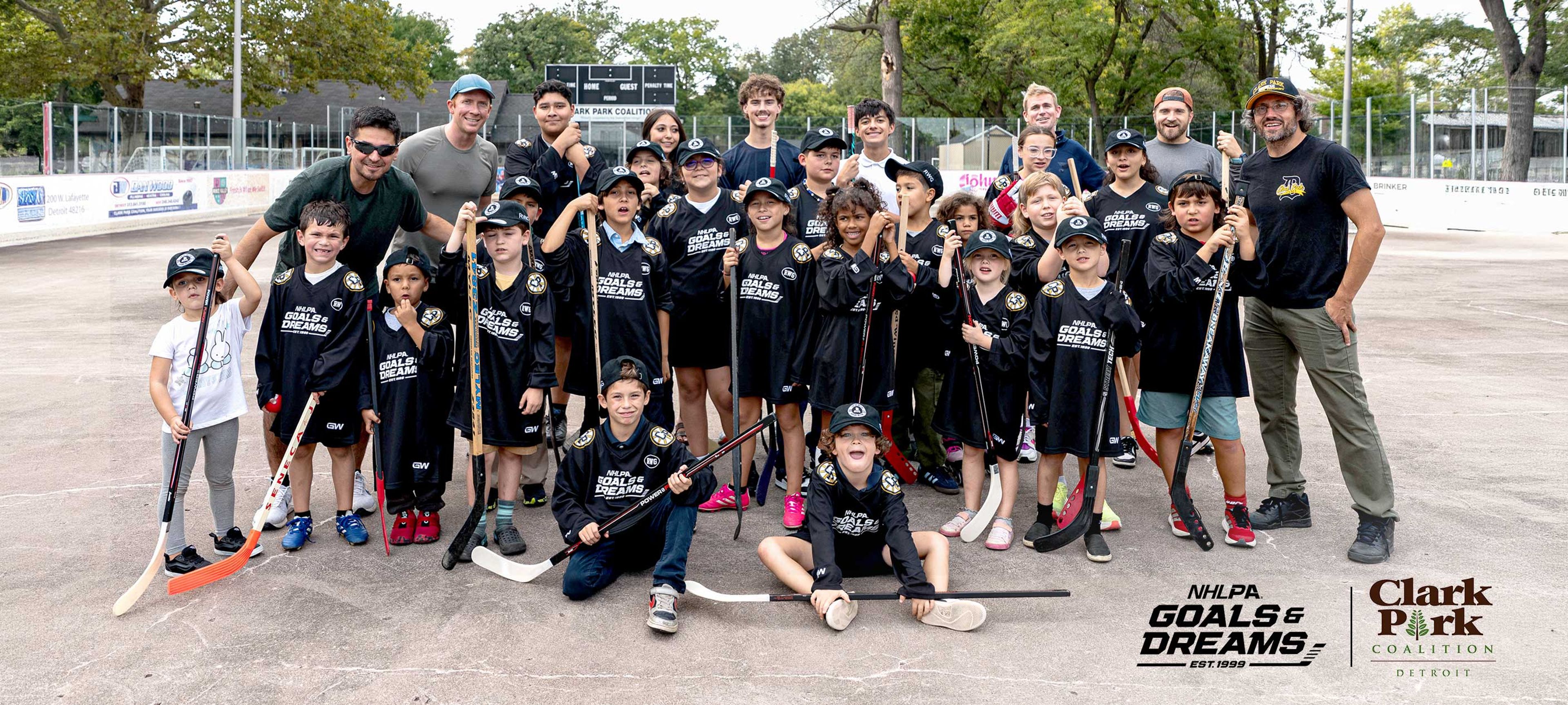 NHLPA Goals & Dreams Clark Park Coalition Bob Goodenow