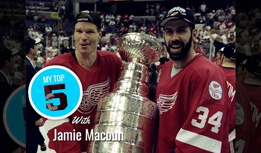 My Top 5 | Jamie Macoun