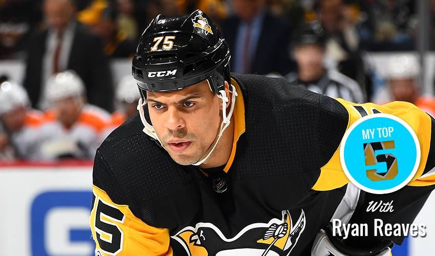 My Top 5 | Ryan Reaves