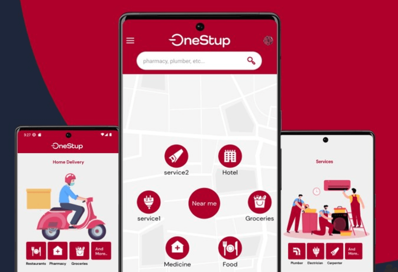 OneStup results slide 1