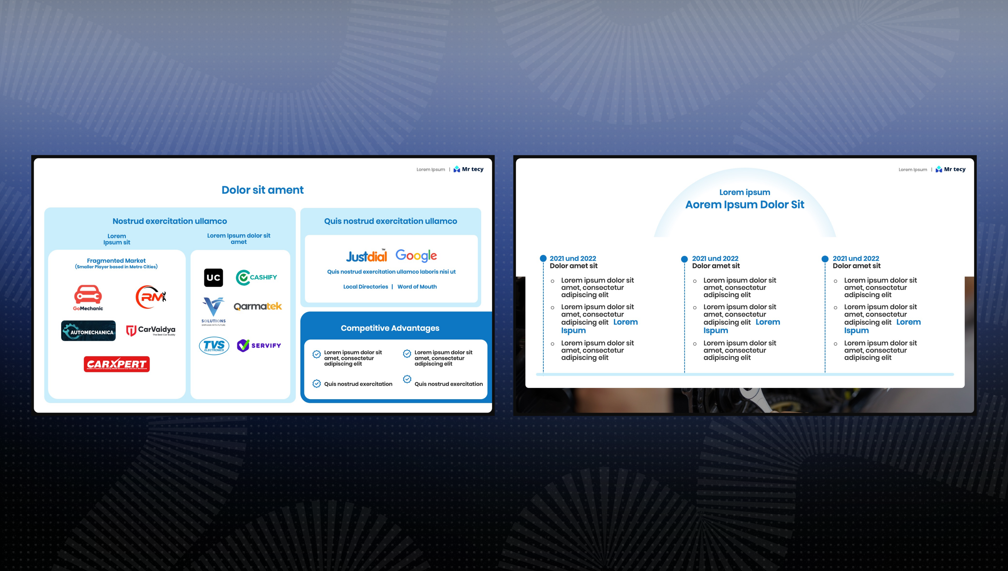 Mr Tecy pitch deck slide 3