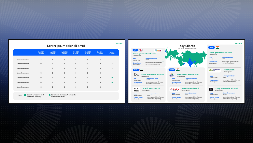 Ticmint  pitch deck slide 3