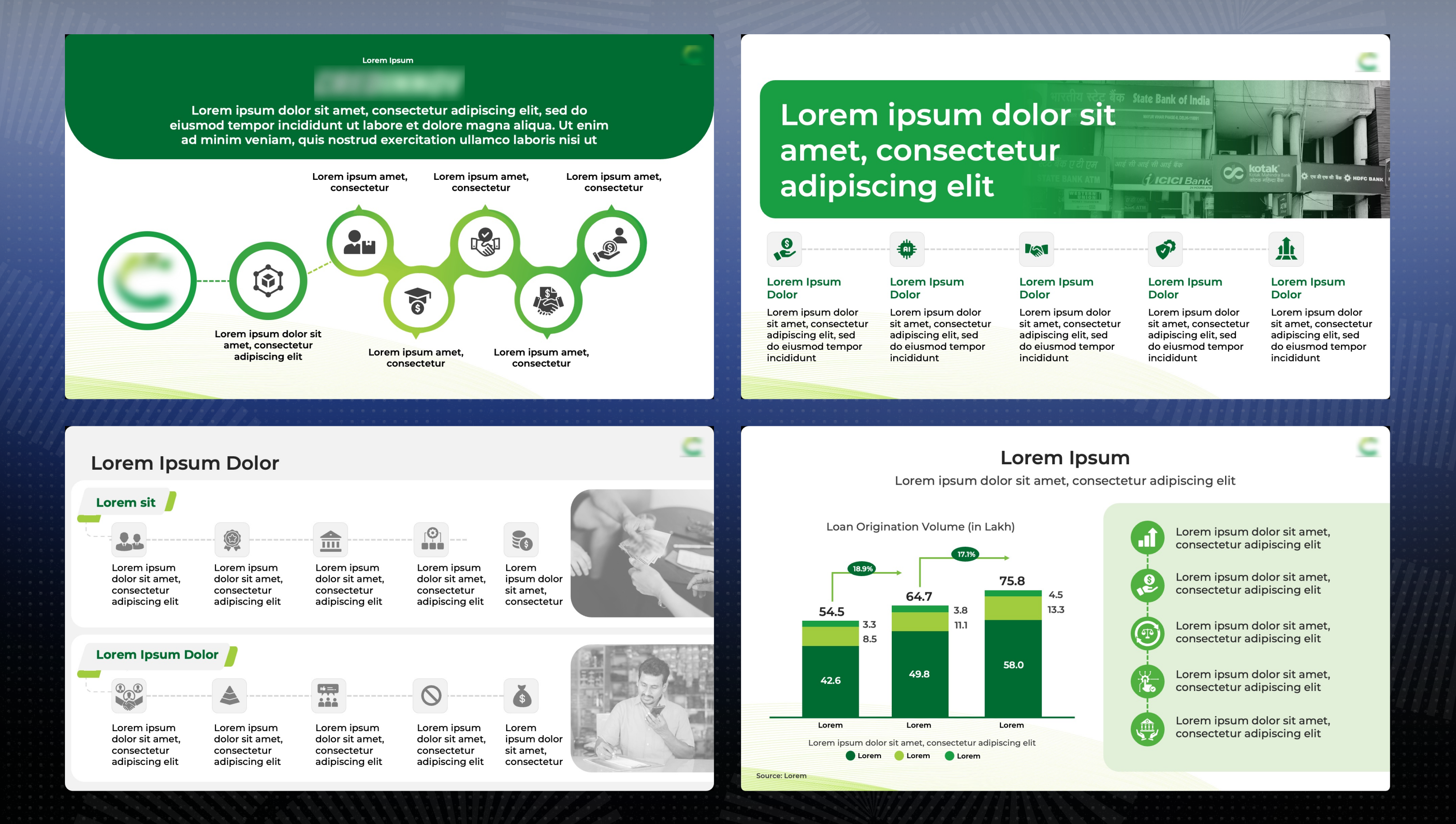 Credit Innovation Platform pitch deck slide 2