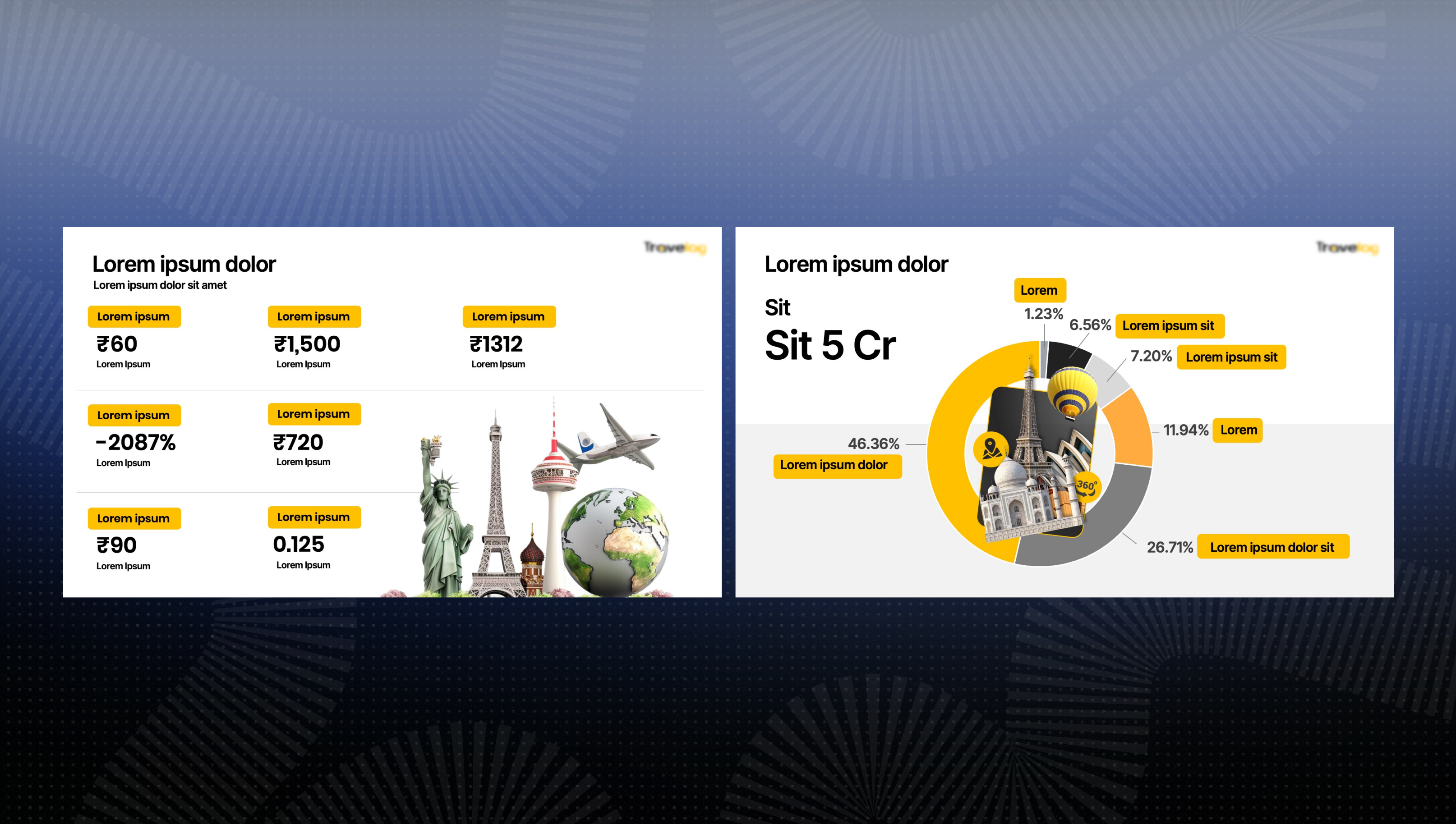 Travel Platform pitch deck slide 3