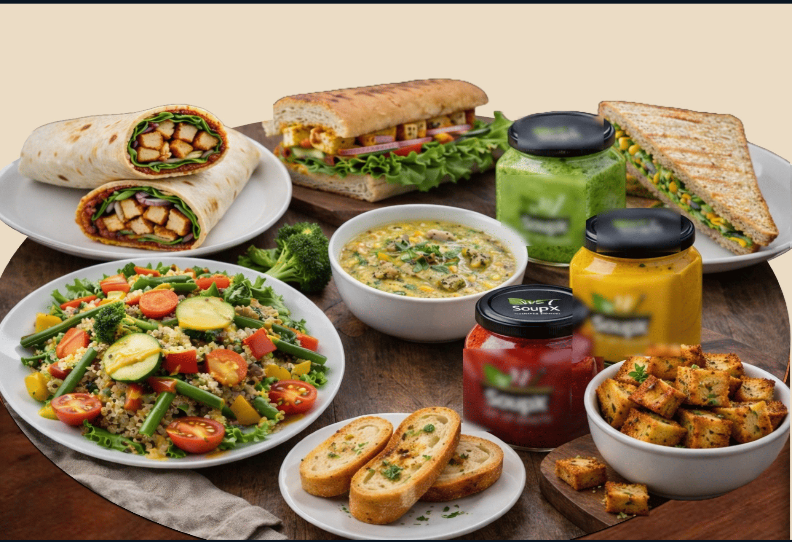 Healthy Food Brand strategic approach slide 1