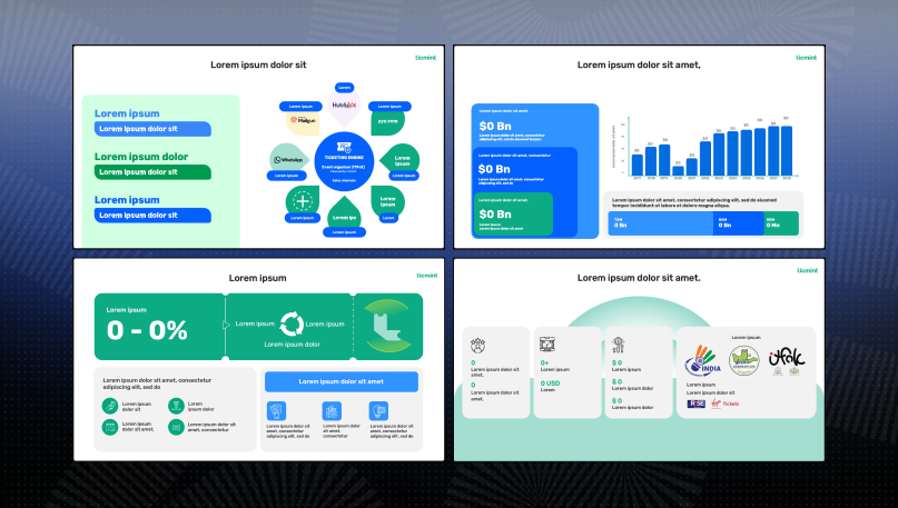 Ticmint  pitch deck slide 2