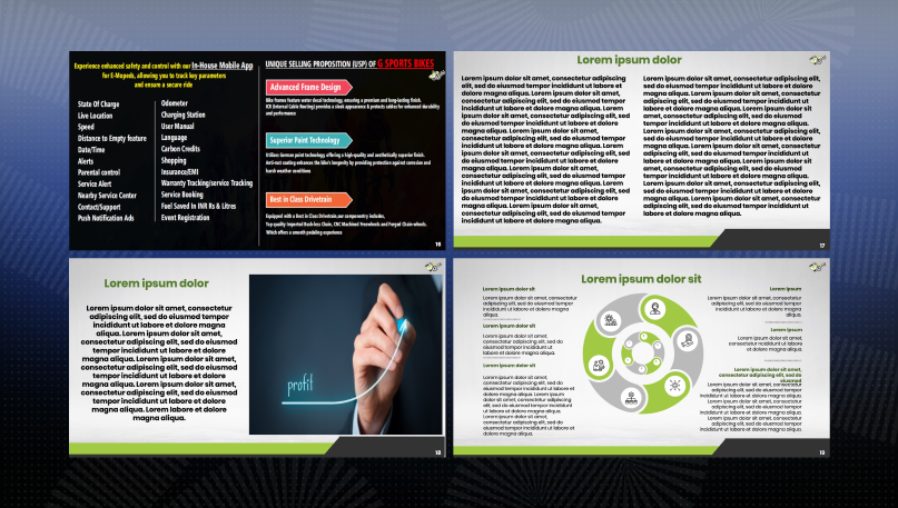 Team Cycle World pitch deck slide 3