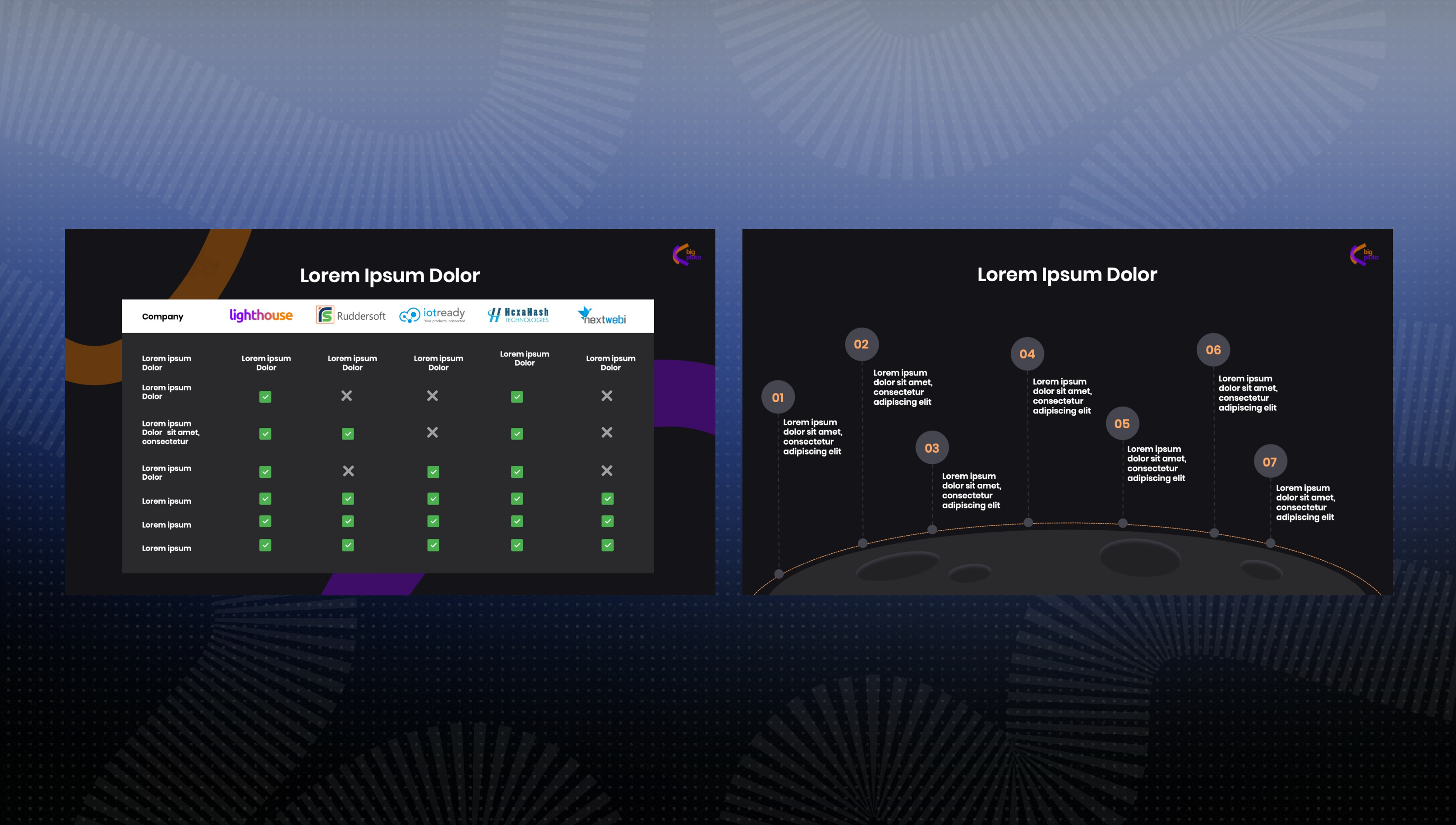 Big Pluto pitch deck slide 3