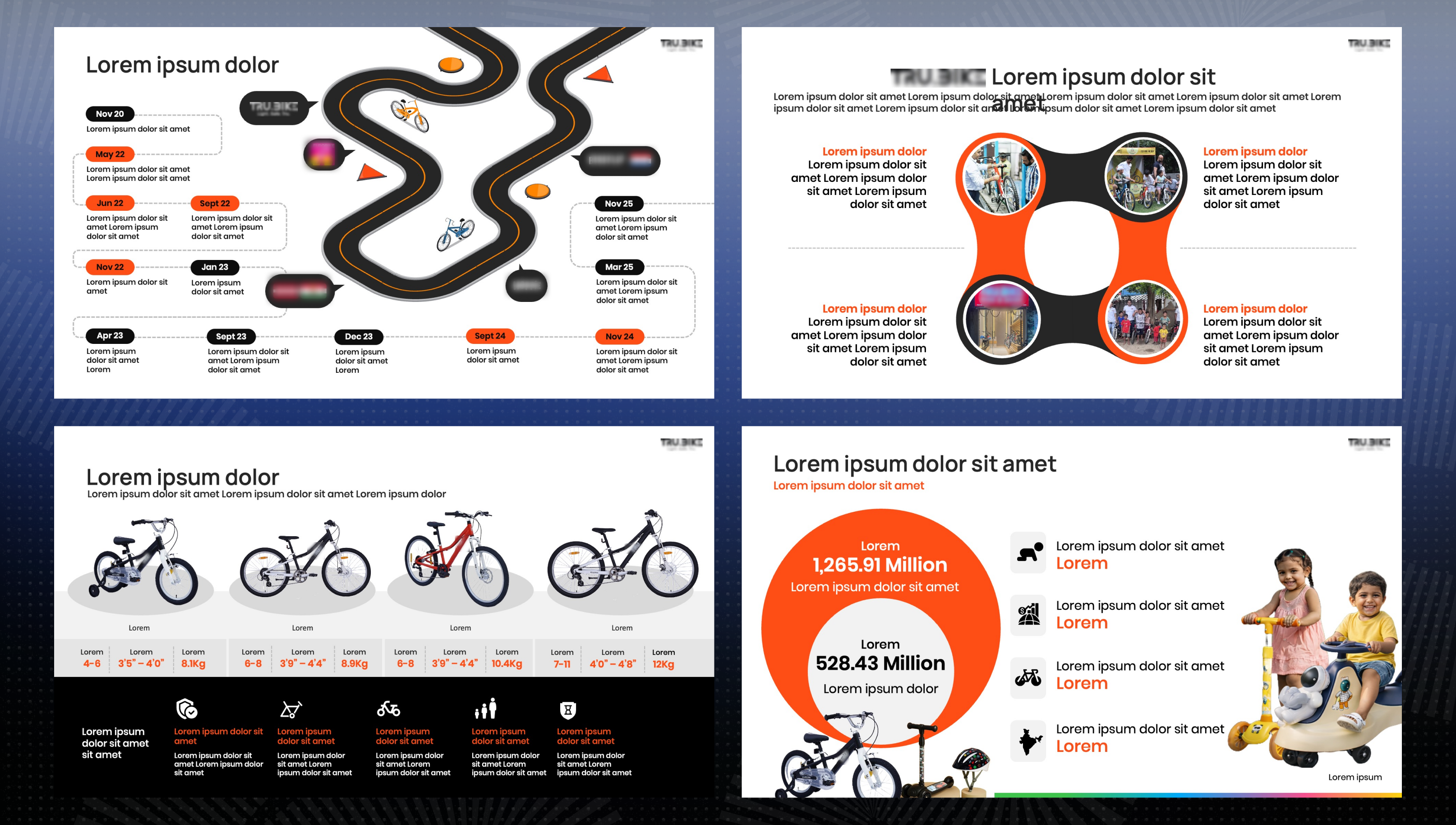 Global Bicycle Brand pitch deck slide 2