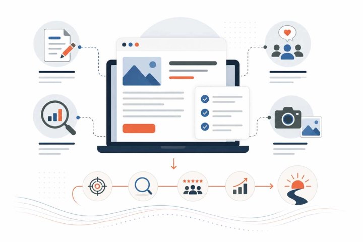 Content Creation illustration