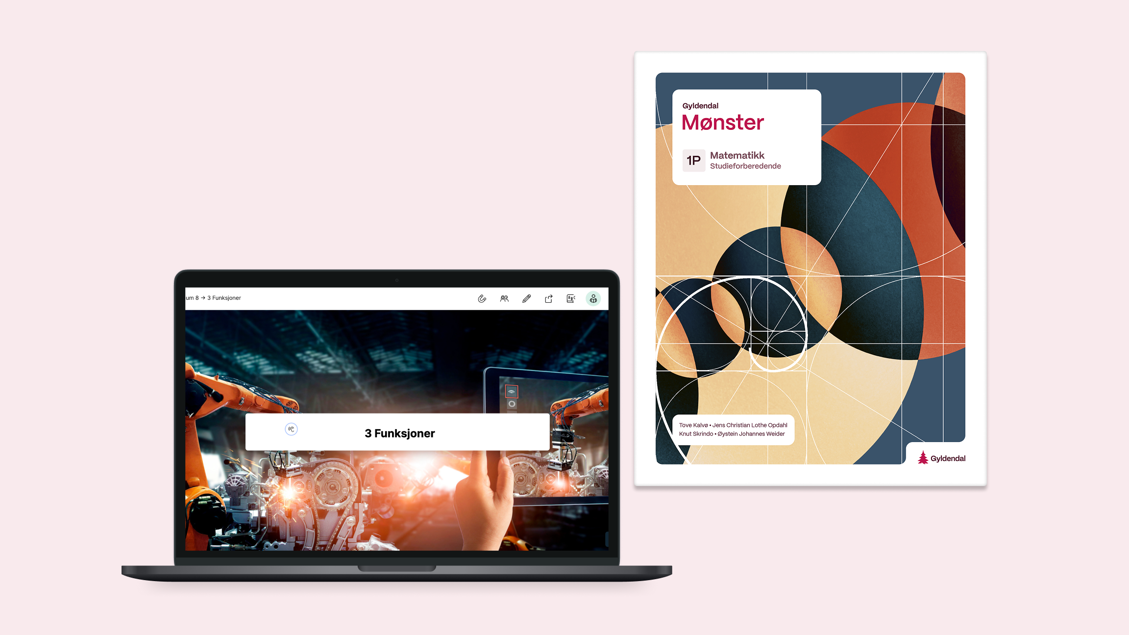 Mønster – Gyldendals matematikkverk for videregående skole