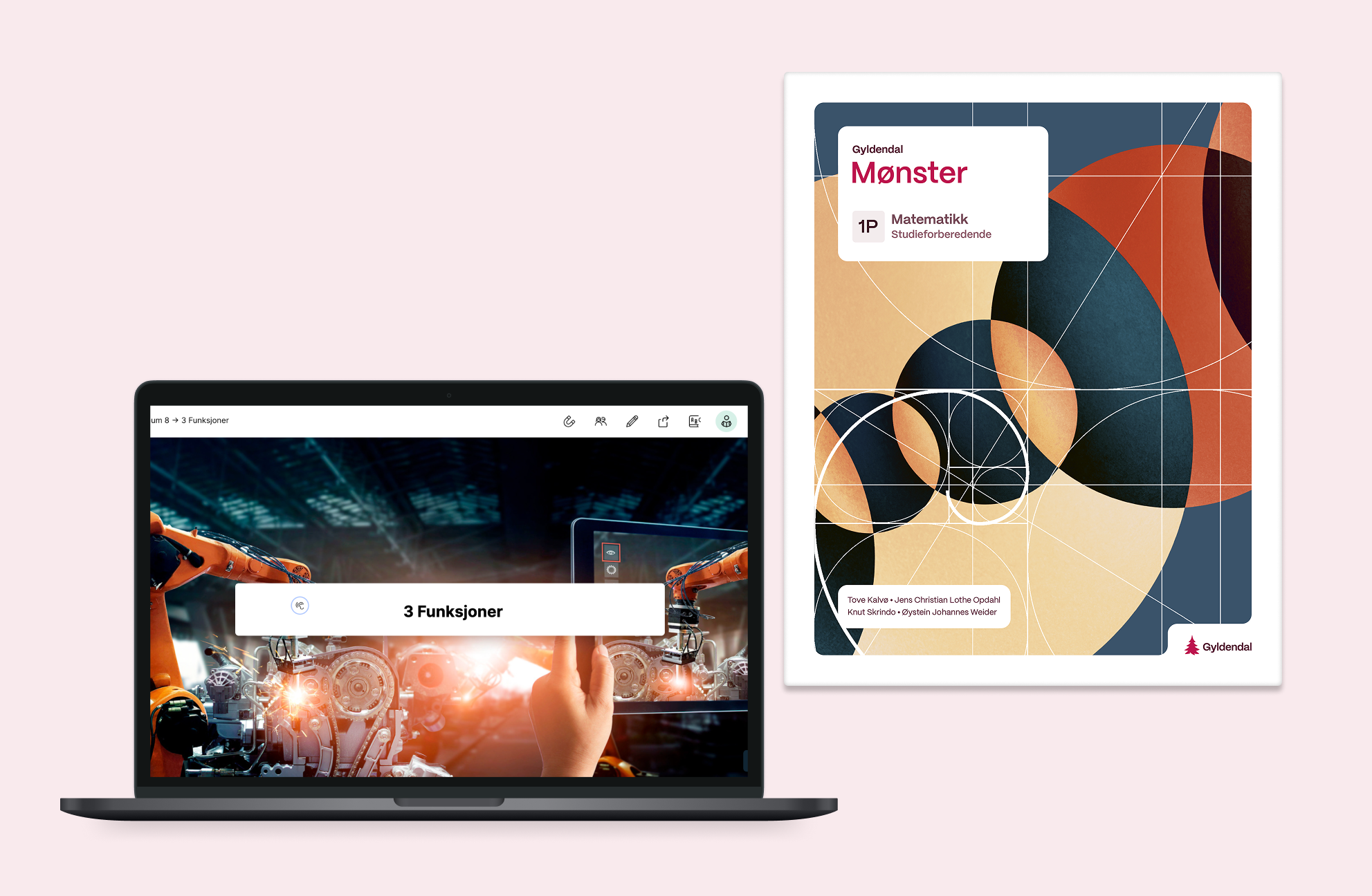 Mønster – Gyldendals matematikkverk for videregående skole