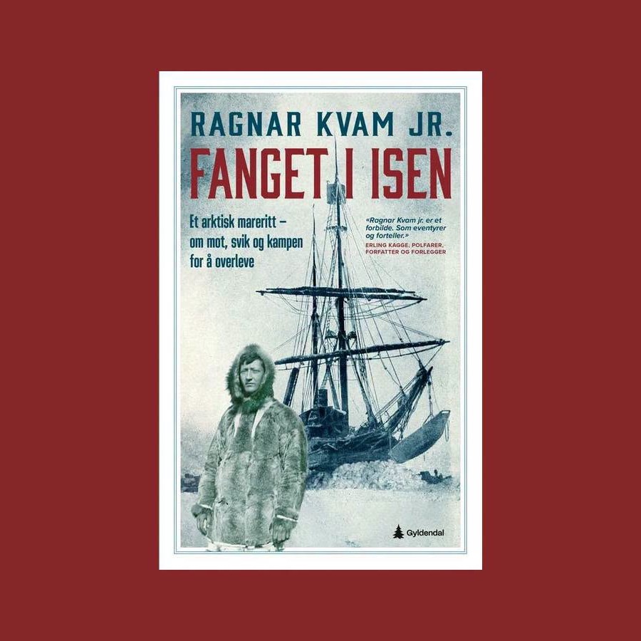 Omslaget på boka "Fanget i isen"