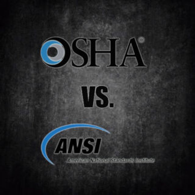 OSHA vs. ANSI