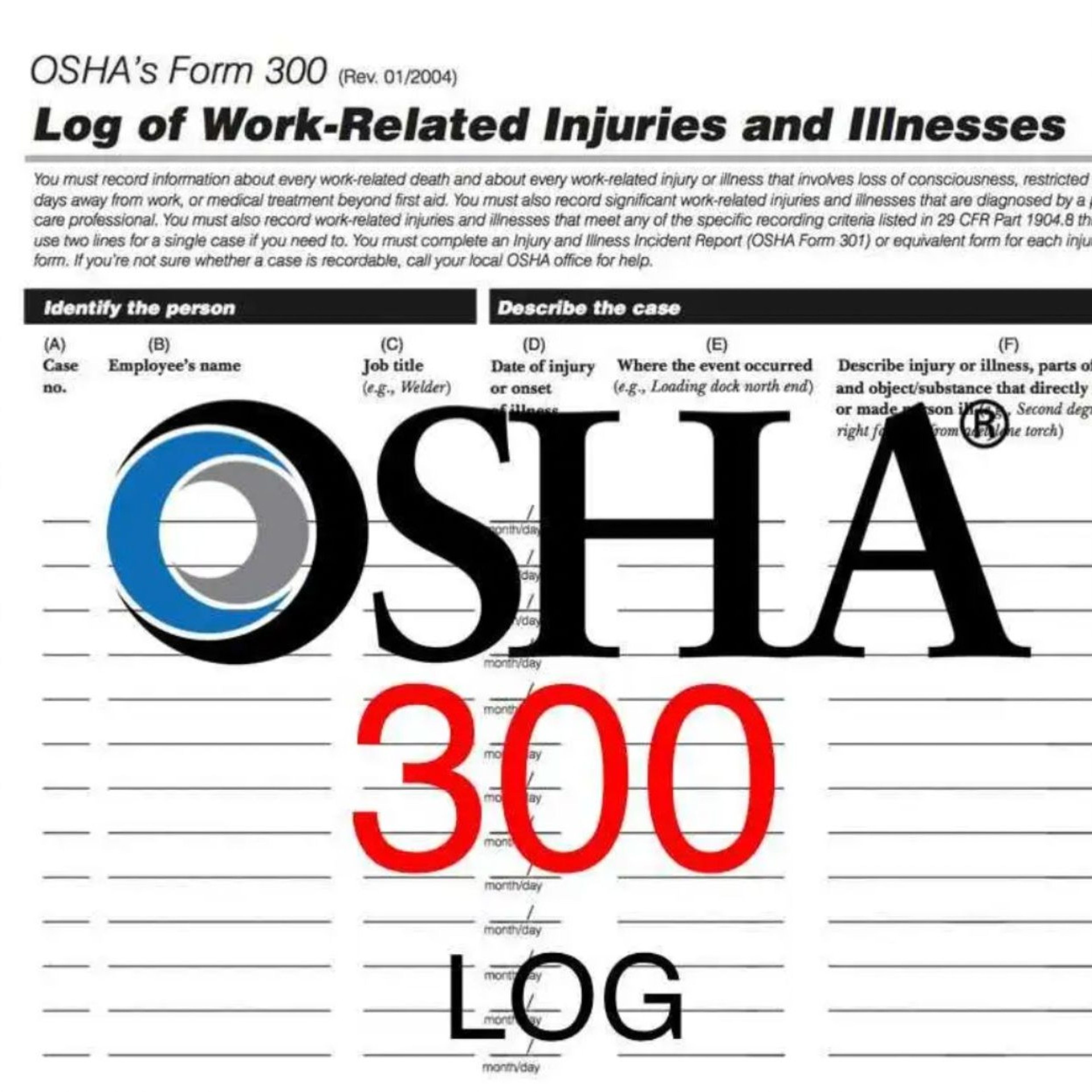 OSHA 300 Log