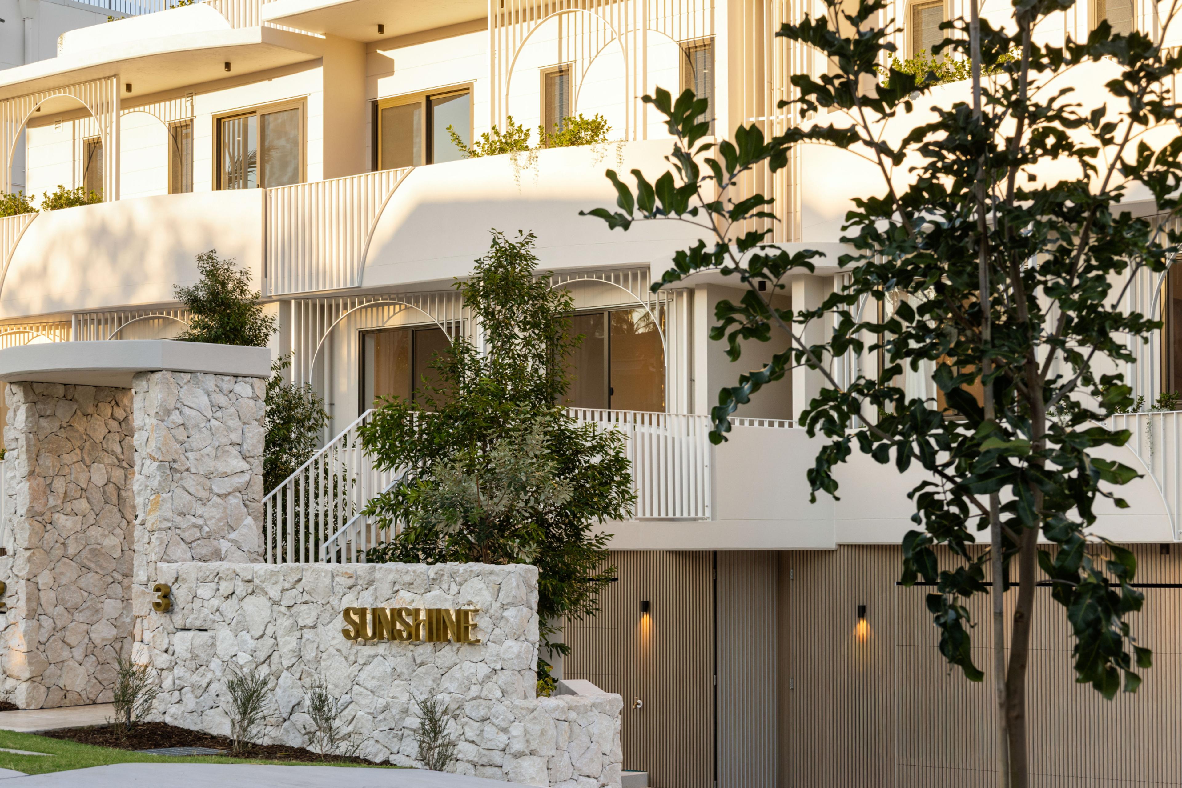 Sunshine, a small scale development in Sunshine Beach by Invilla Architecture