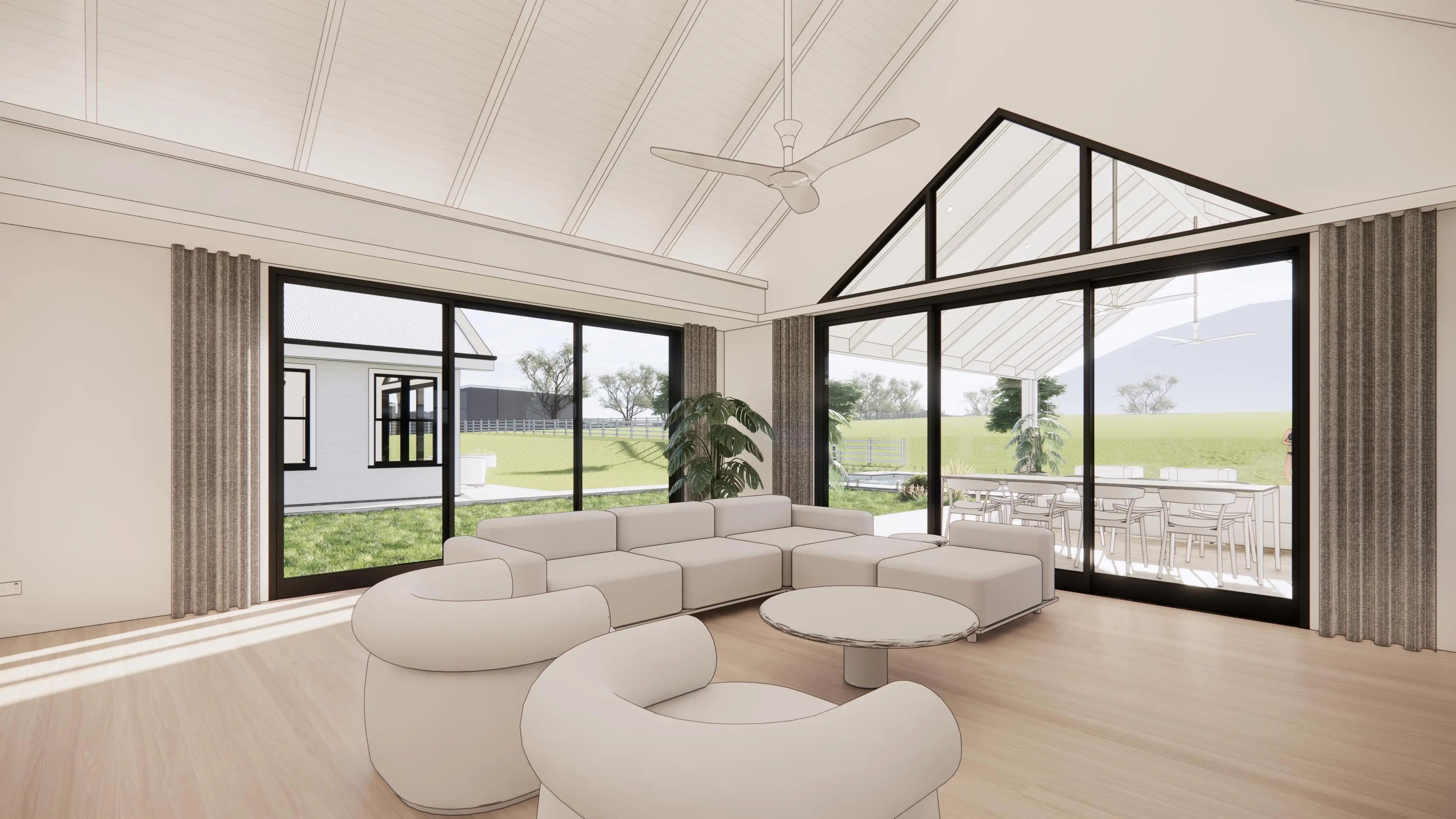 Davison House concept render by Invilla Architecture