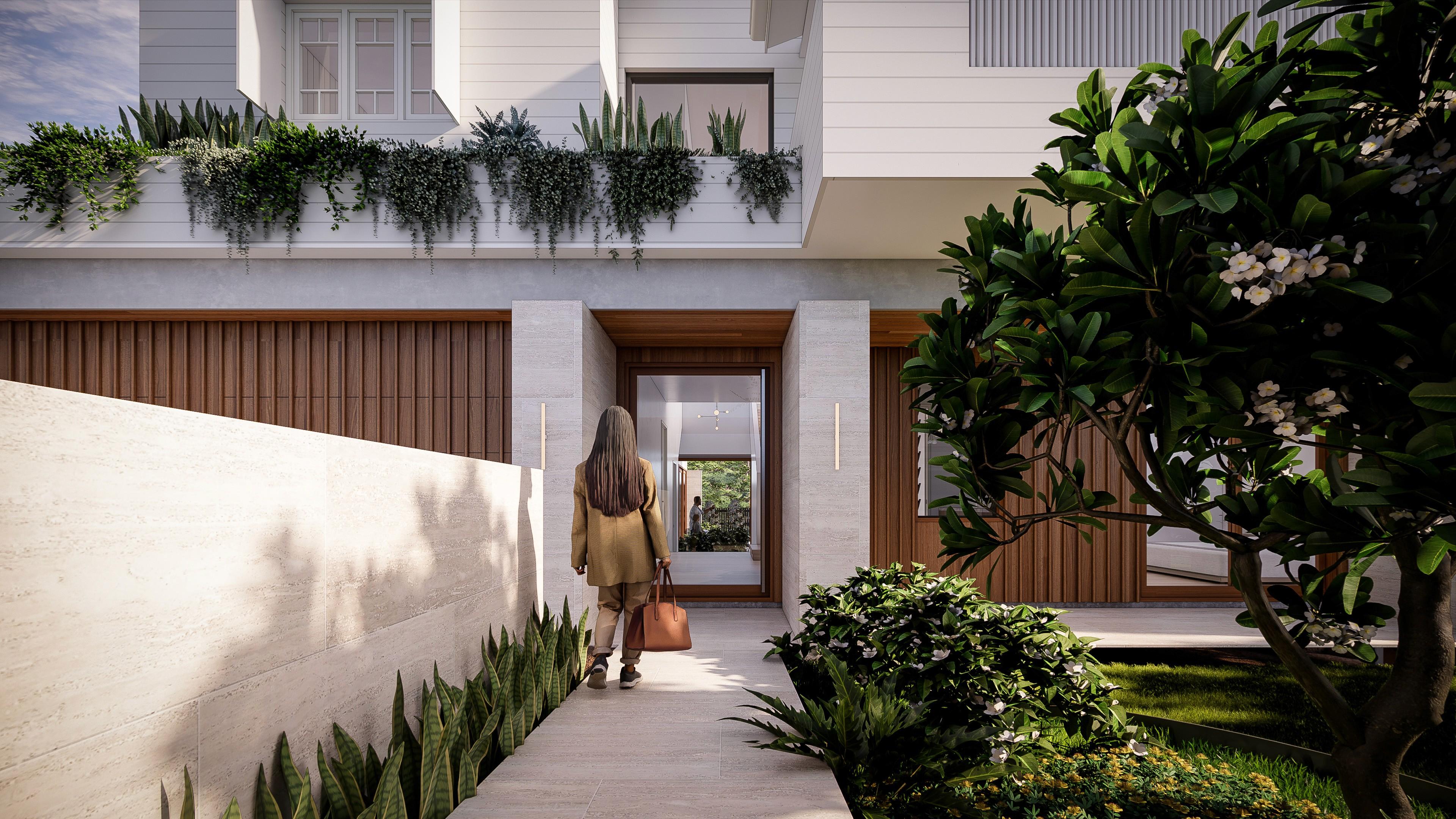 Ethel House concept render by Invilla Architecture
